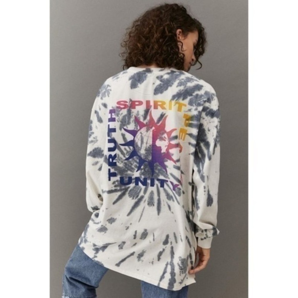 BDG Urban Outfitters Tie-Dye Long Sleeve Graphic Tee Size S/M New